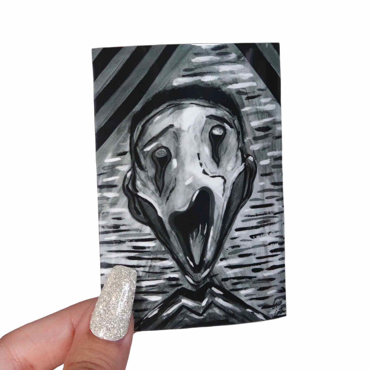 "Skies" Glossy Sticker