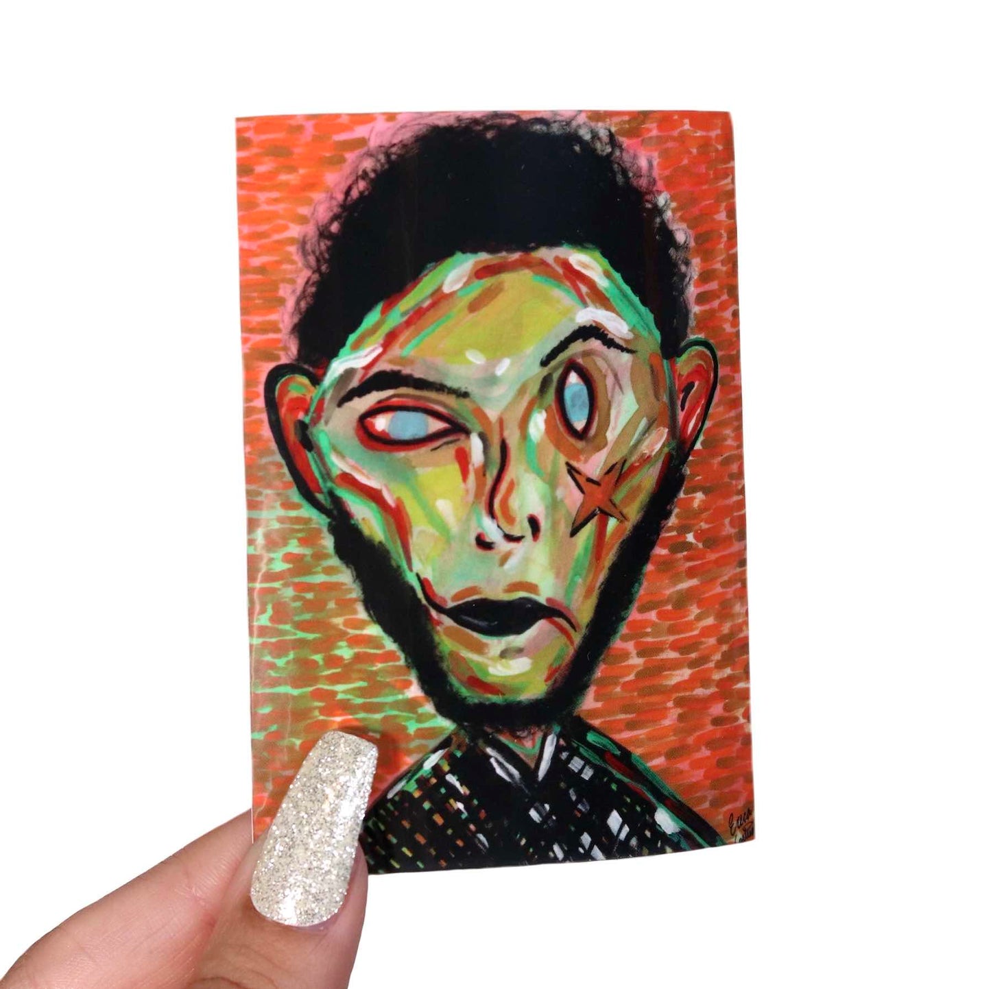 "Seven Pounds" Glossy Sticker