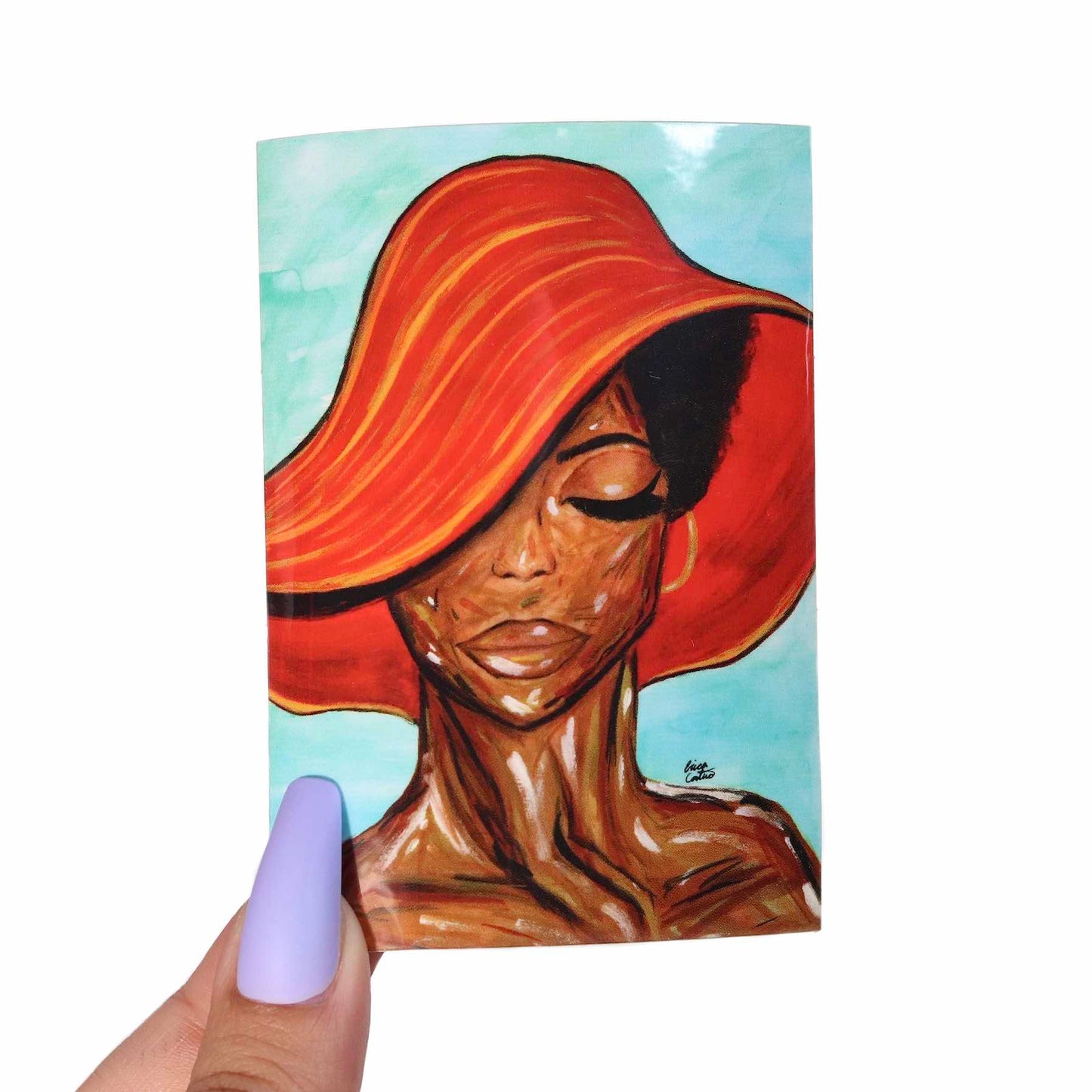 "Bora Bora" Glossy Sticker