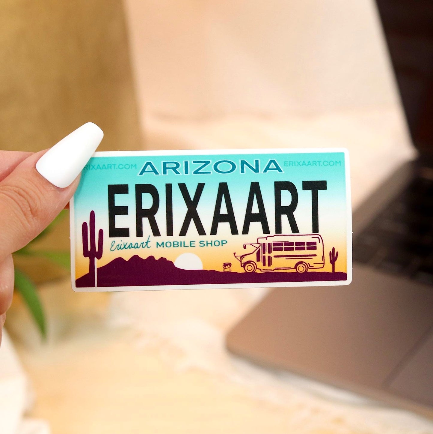 "Erixaart" Glossy Sticker