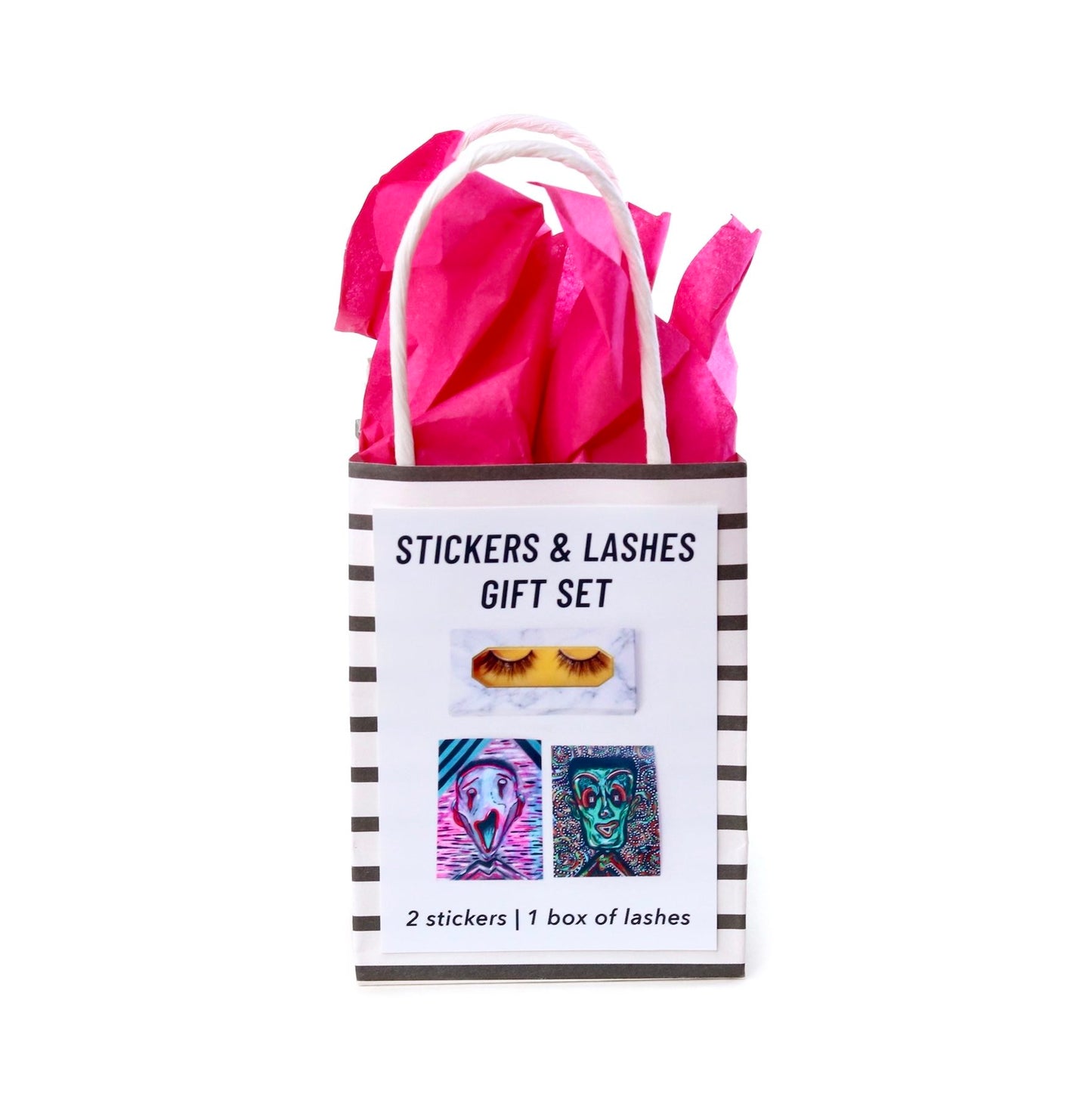 Stickers & Lashes Gift Set