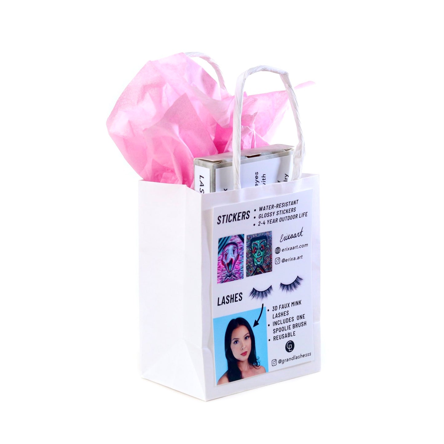 Stickers & Lashes Gift Set