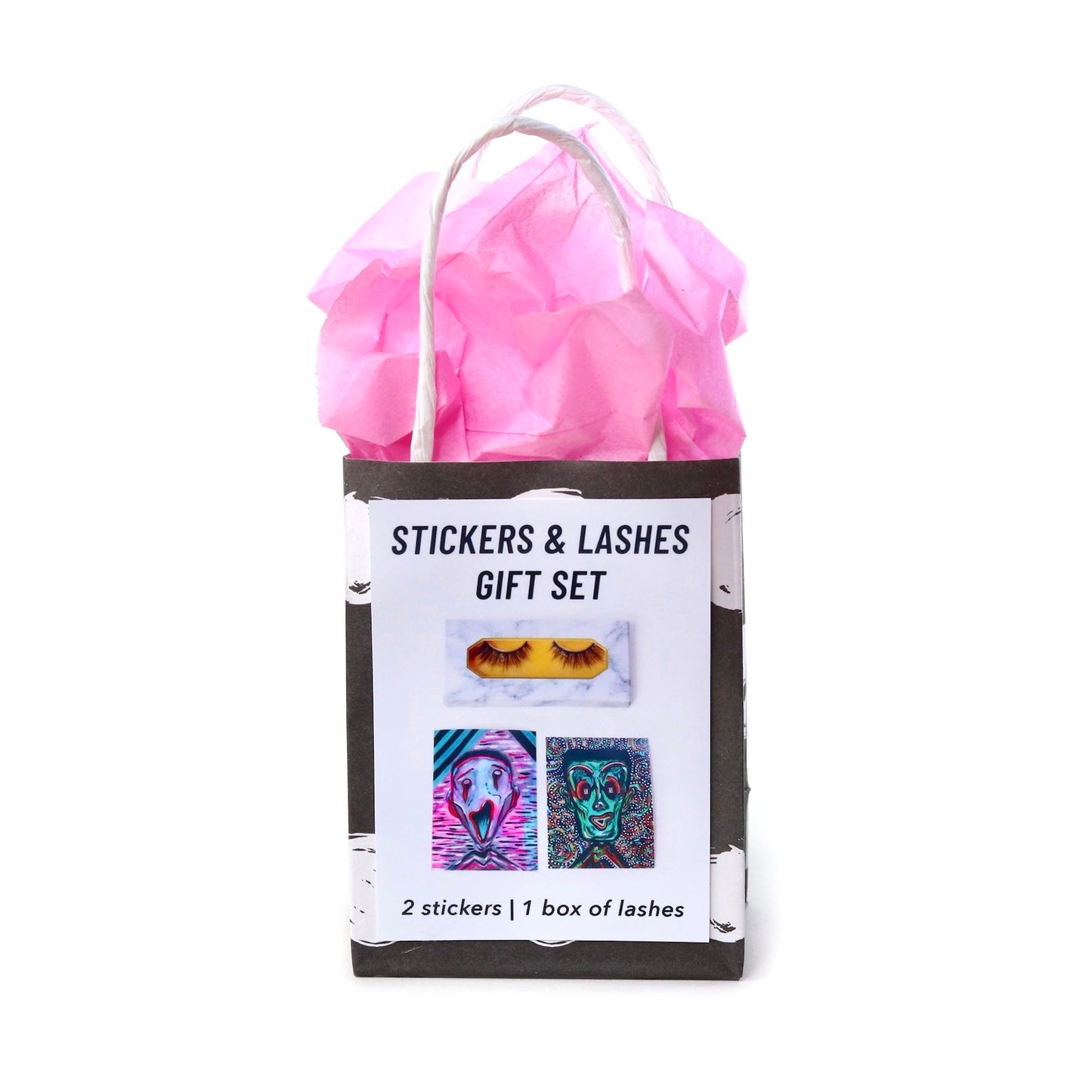 Stickers & Lashes Gift Set