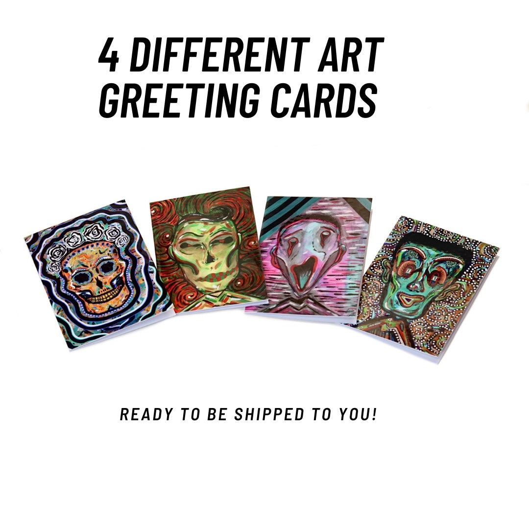 Mini Art Greeting Cards (4)