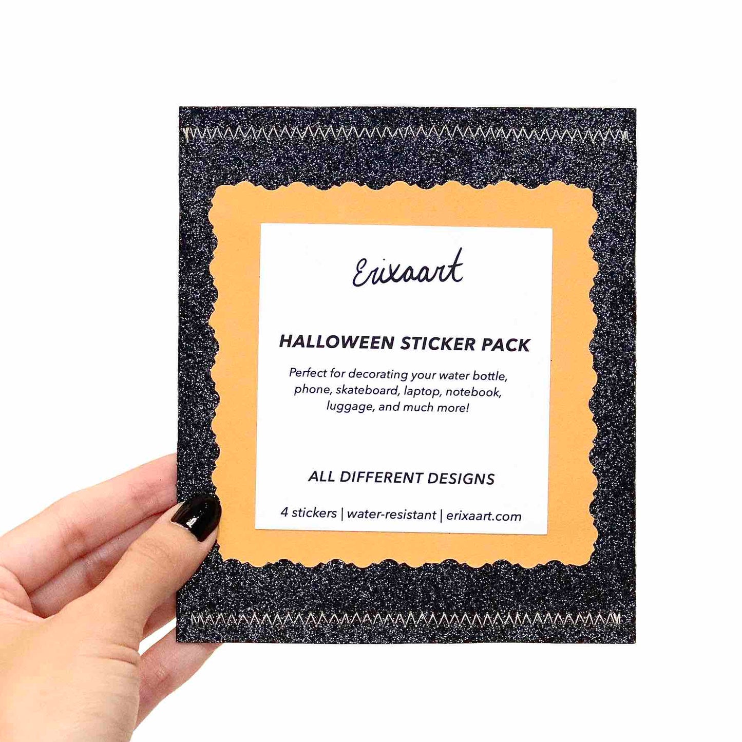 Orange Halloween Sticker Pack