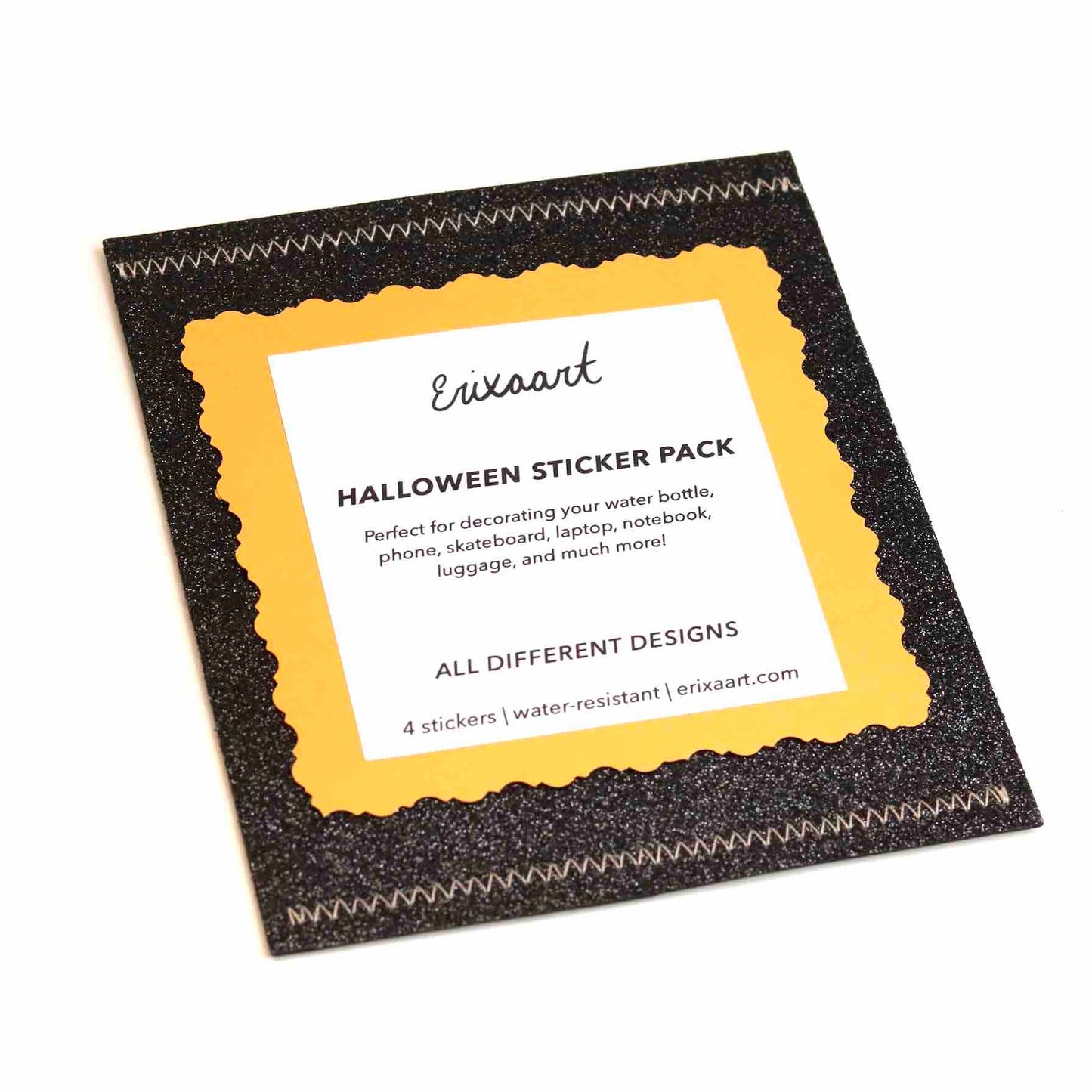 Orange Halloween Sticker Pack