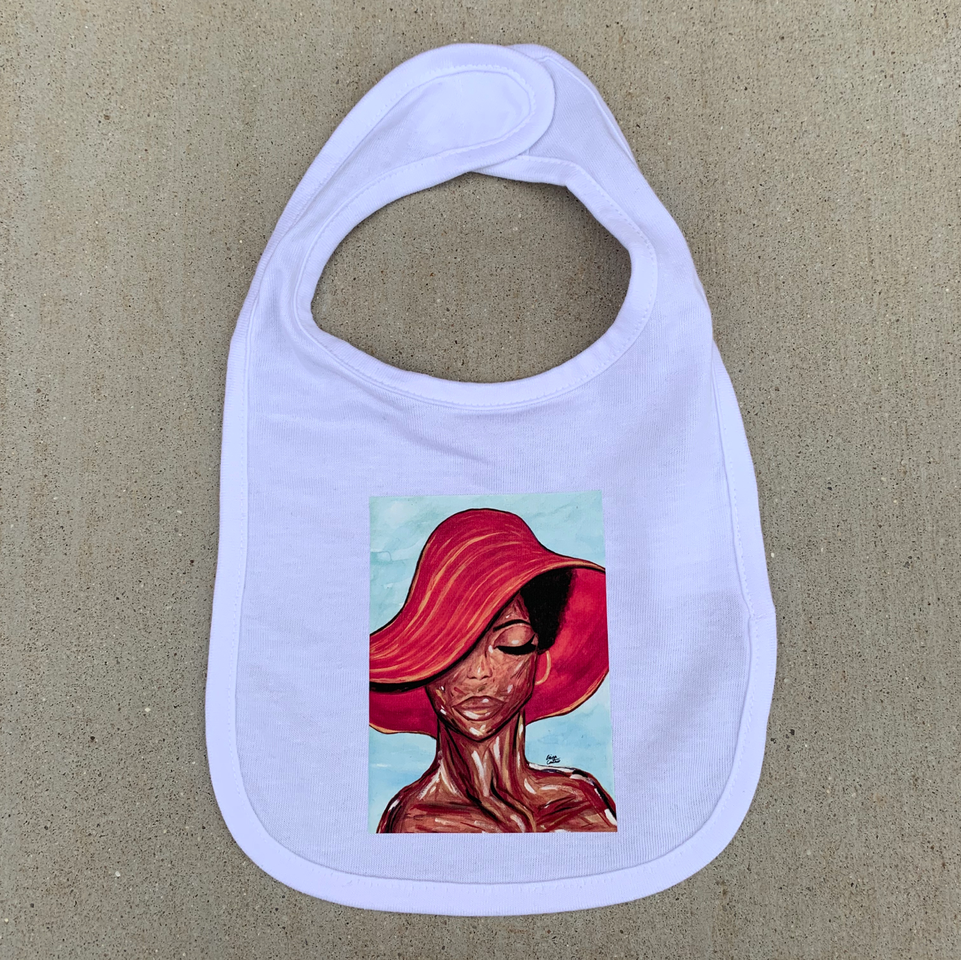Infant Art Bib "Bora Bora"
