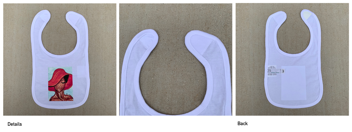 Infant Art Bib "Bora Bora"