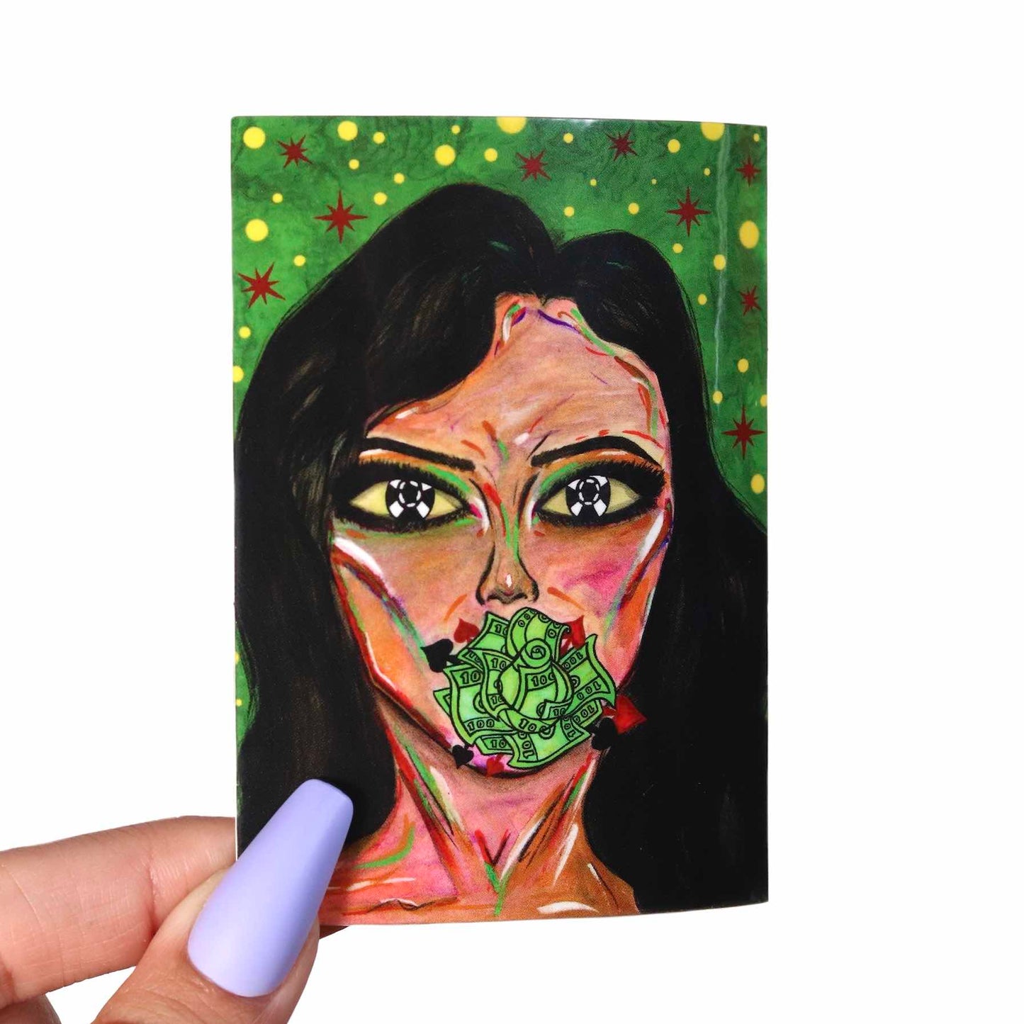 "Casino Girl" Glossy Sticker