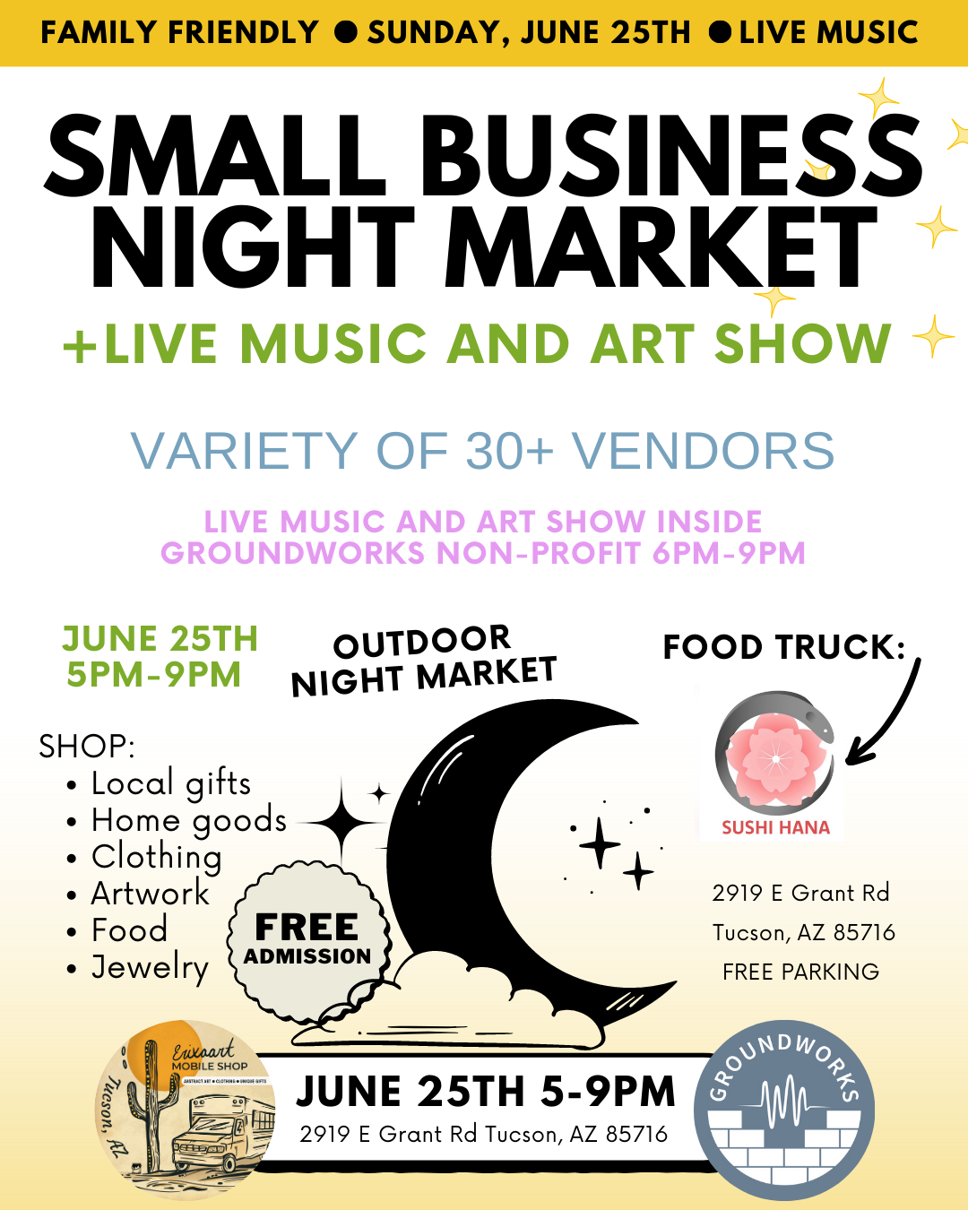 Small Business Market 6/25/23 Vendor Registration