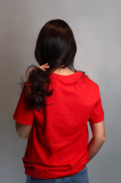 "Brones" Red Shirt Size: Unisex Small
